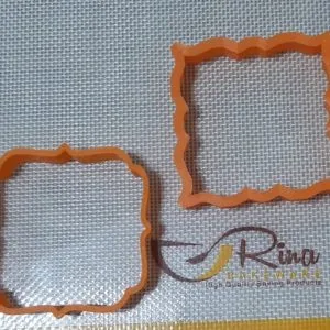 Cortador de bolacha Placa Moldura