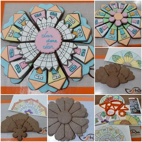 CIRANDA COOKIE DIA DAS MÃES-CASINHAS E FLORES