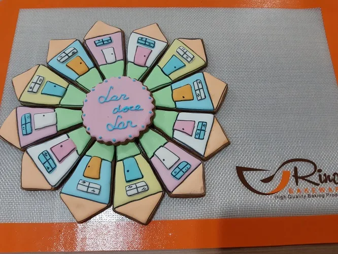 CIRANDA COOKIE- DIA DAS MÃES- CASINHAS E FLORES - Imagem 2