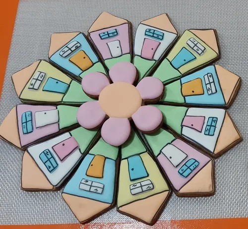CIRANDA COOKIE DIA DAS MÃES-CASINHAS E FLORES