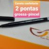 caneta preta unitária