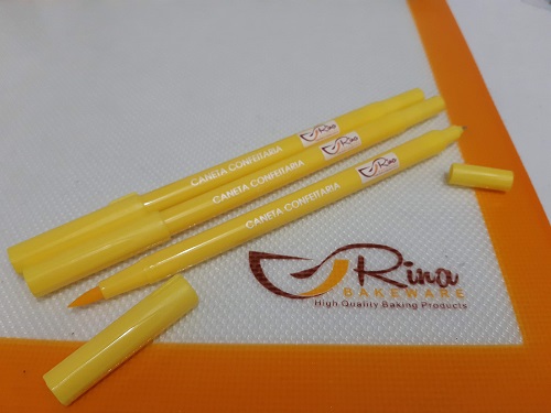 CANETA CONFEITARIA PONTA-DUPLA UNITÁRIA-VÁRIAS CORES