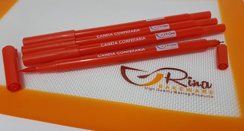 CANETA CONFEITARIA PONTA-DUPLA UNITÁRIA-VÁRIAS CORES