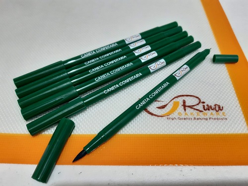 CANETA CONFEITARIA PONTA-DUPLA UNITÁRIA-VÁRIAS CORES