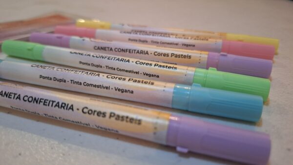 Caneta Confeitaria Kit Cores Pasteis (6 Canetas) - Image 2