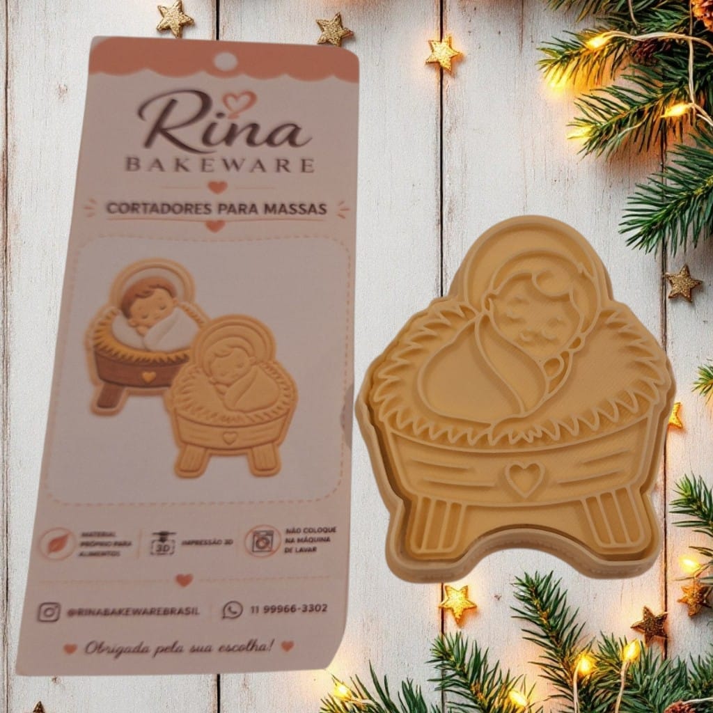 Cortador Manjedoura - Carimbo Natal - Imagem 4