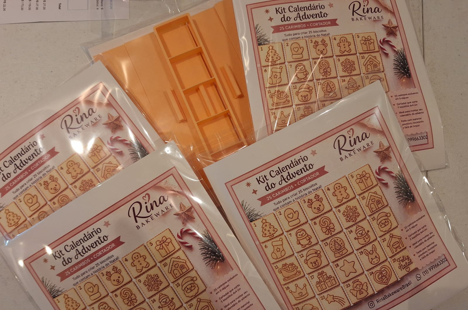 Kit Calendário do Advento - 25 Carimbos + Cortador - Imagem 6